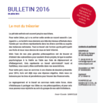 Bulletin UNAPECLE 2016